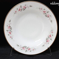 Блюдо круглое 30см Серая роза ZL Bernadotte