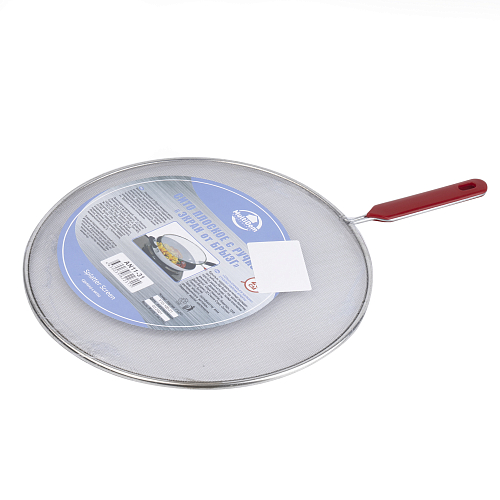 Сито плоское Экран от брызг с ручк 26см Мультидом