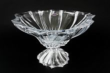 Фруктовница 33см на ножке Plantica Aurum Crystal