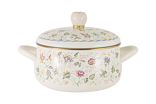 Кастрюля эмалированная 18см 1,9л Букингем Ejiry