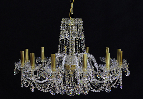 Люстра 12 рожковая Royal Bohemia обьемная (з/п) 