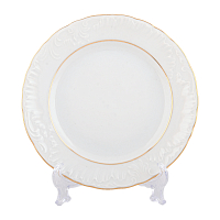 Набор тарелок 17см 6шт Repast Rococo Золотая полоса