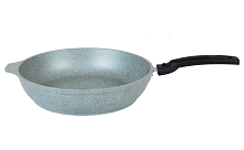 Сковорода 22см со с/ручкой Фисташковый мрамор