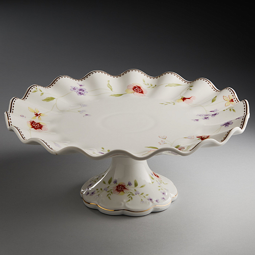 Тортница на ножке 25см Флориана