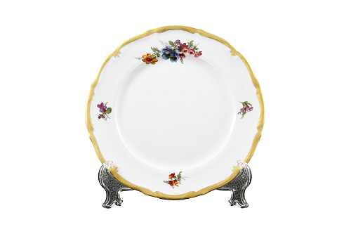 Набор тарелок 21см 6шт Мейсенский букет 