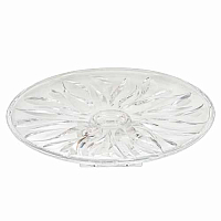 Тортница 35,5см на ножке Flame AS Crystal