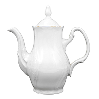 Кофейник 0,7л Белый узор Bernadotte