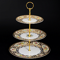 Горка 3 яруса Vienna Creme Gold