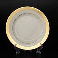 Набор тарелок 21см 6шт Constanza Creme Gold 3064 Falkenporzellan