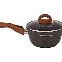 Ковш 1,5л со с/ручкой со стекл. крышкой Granit Ultra Original