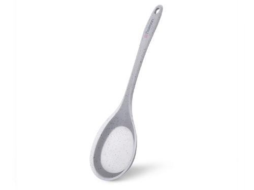 Ложка сервир 34см с отверстиями Maurus Grey Fissman