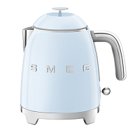 Чайник электрический 0,8л Smeg голубой Стиль 50-х гг