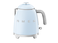 Чайник электрический 0,8л Smeg голубой Стиль 50-х гг