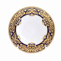 Набор тарелок глубоких 23,5см 6шт Natalia Cobalt Gold Falkenporzellan 
