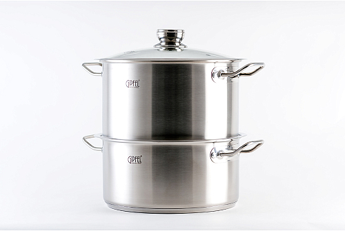 Пароварка трехъярусная 8.7л Messina Gipfel