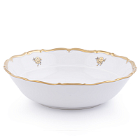 Набор салатников 19см 6шт Золотая Роза Queen's Crown