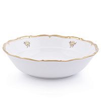 Набор салатников 19см 6шт Золотая Роза Queen's Crown