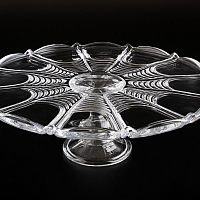 Тортница 31см на ножке Orion Crystalite Bohemia