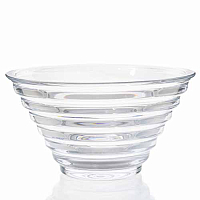 Фруктовница 29см Falco Horizontal Line Crystalite Bohemia