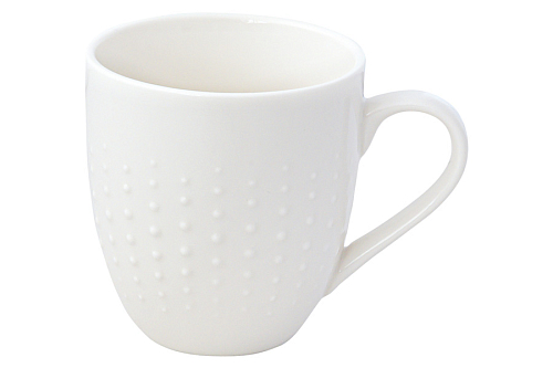 Кружка 0.35л белая Drops без инд.упаковки. Easy Life 