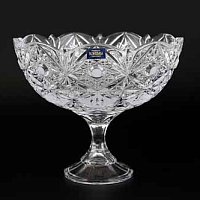 Конфетница 22см на ножке Tucana Crystalite Bohemia