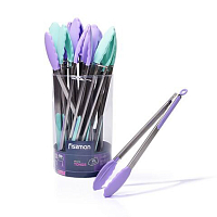 Щипцы 36см (силикон, нерж.сталь) Fissman