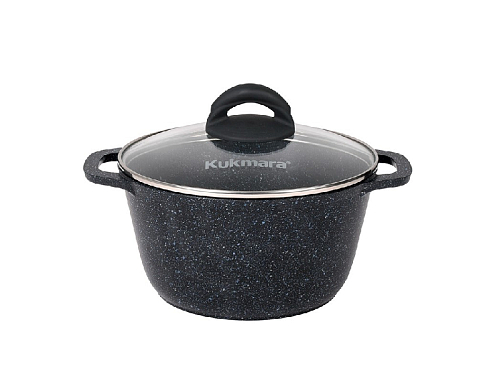 Кастрюля 2,5л с крышкой Granit black Кукмара Кастрюля 2,5л с крышкой Granit black Кукмара