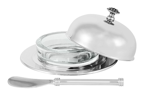 Маслёнка-икорница 14см Британи Regent Маслёнка-икорница 14см Британи Regent