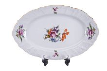 Блюдо овальное 26см Лопух (5шт кор) Bernadotte