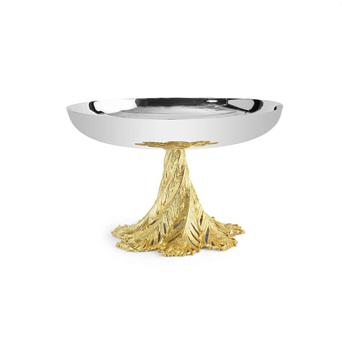 Фруктовница 30см на ножке Plume Michael Aram