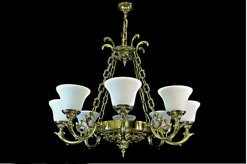 Люстра 6 рожковая патина Royal Bohemia