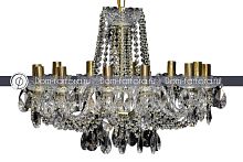 Люстра 12 рожковая золотые плафоны 4004 669 SWWZS