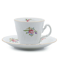 Набор чайных пар 160мл 6шт Лопух ведерко Bernadotte