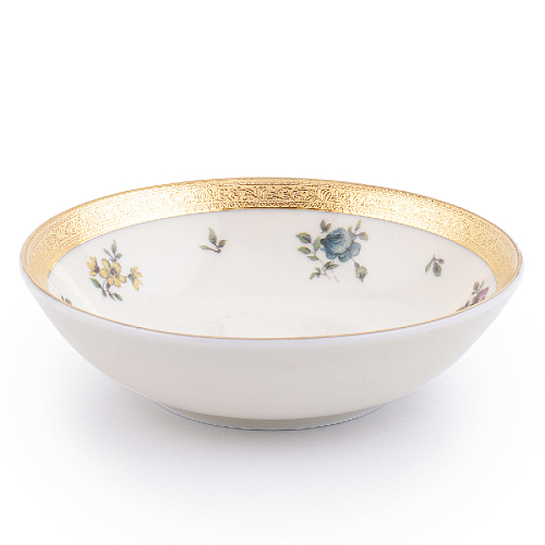 Набор розеток 11см 6шт Flowers Gold Constanza Creme Falkenporzellan Набор розеток 11см 6шт Flowers Gold Constanza Creme Falkenporzellan