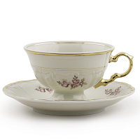 Набор чайных пар 155мл Доминик слоновая кость Мария Луиза Thun