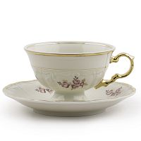 Набор чайных пар 155мл Доминик слоновая кость Мария Луиза Thun