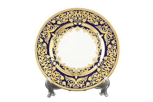 Набор тарелок 23см 6шт Natalia Cobalt Gold