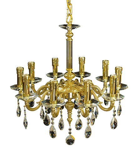 Люстра 10 рожковая