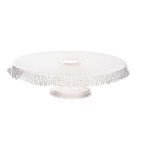 Тортница на ножке 31 см Diamante