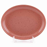 Блюдо овальное 32см Repast Lifestyle Terracotta