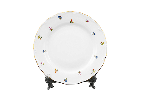 Набор тарелок 25см 6шт Мелкие цветы