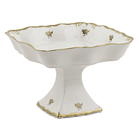 Салатник 21см квадратный н/н Золотая Роза Queen's Crown