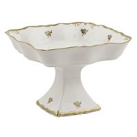 Салатник 21см квадратный н/н Золотая Роза Queen's Crown