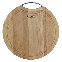 Доска разделочная круглая 24см Linea Regent inox