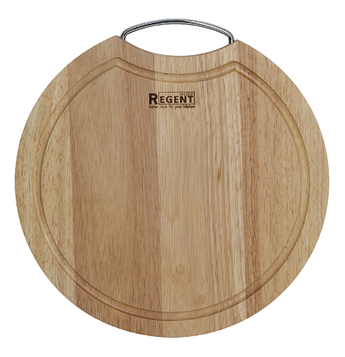 Доска разделочная круглая 24см Linea Regent inox