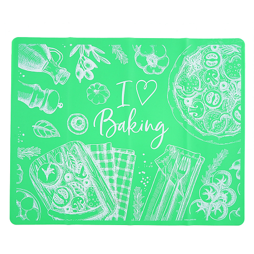 Силиконовый коврик для выпечки 50*40см love Baking