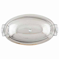 Поднос 40*24см с крышкой Arabesque Inox Brignani