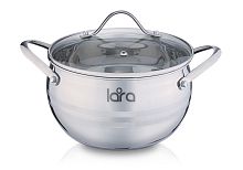 Кастрюля с крышкой 7.7л Lara Apple