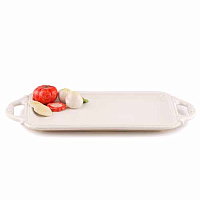 Поднос 40*21см прямоугольный с ручками Mozzarella Annaluma