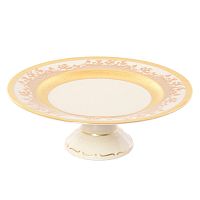 Тортница 32см н/н Creme Gold 9077 Falkenporzellan